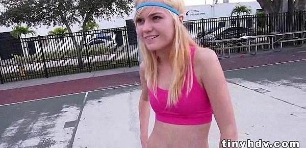  Very petite teen fucked hard Chloe Foster 2 92